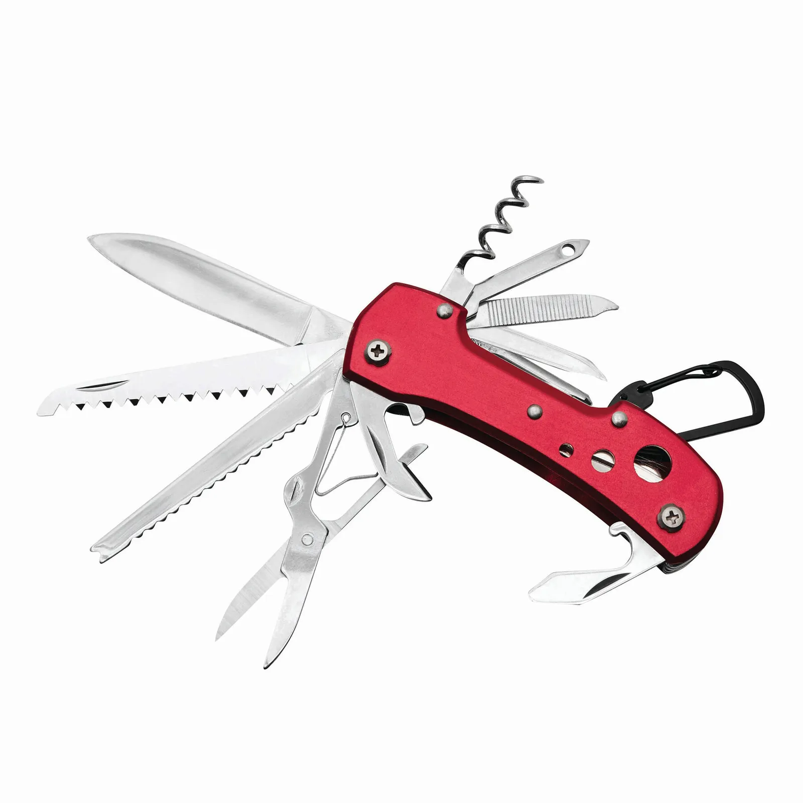STRONG HELPER - Taschenmesser, 12-teilig, rot – Bild 2