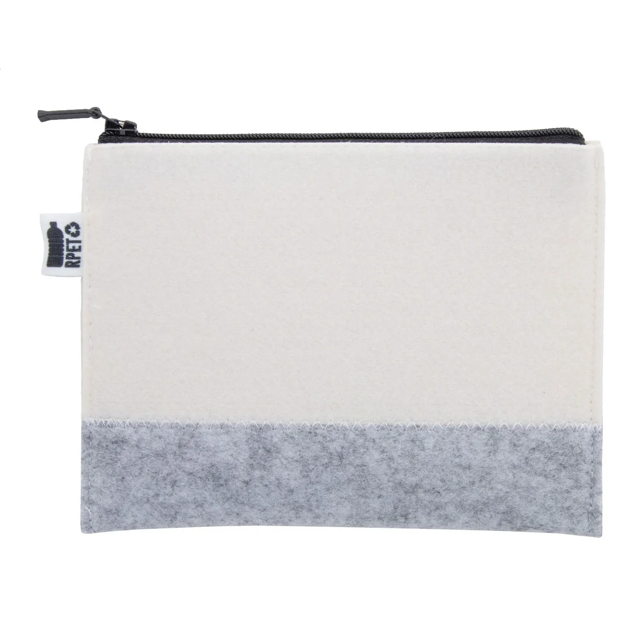 Individuelle Kosmetiktasche CreaFelt Beauty S, weiß, grau – Bild 2