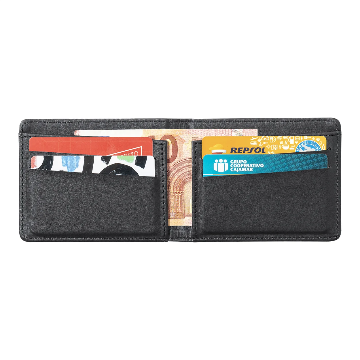 RPET Portemonnaie Gulden, schwarz – Bild 5