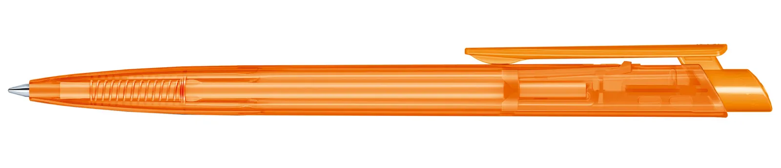 Dart Clear Druckkugelschreiber, Orange 151 – Bild 4
