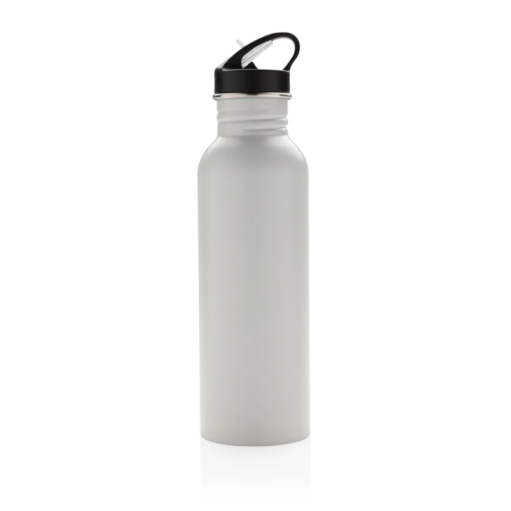 Deluxe Sportflasche aus Edelstahl, off white – Bild 2