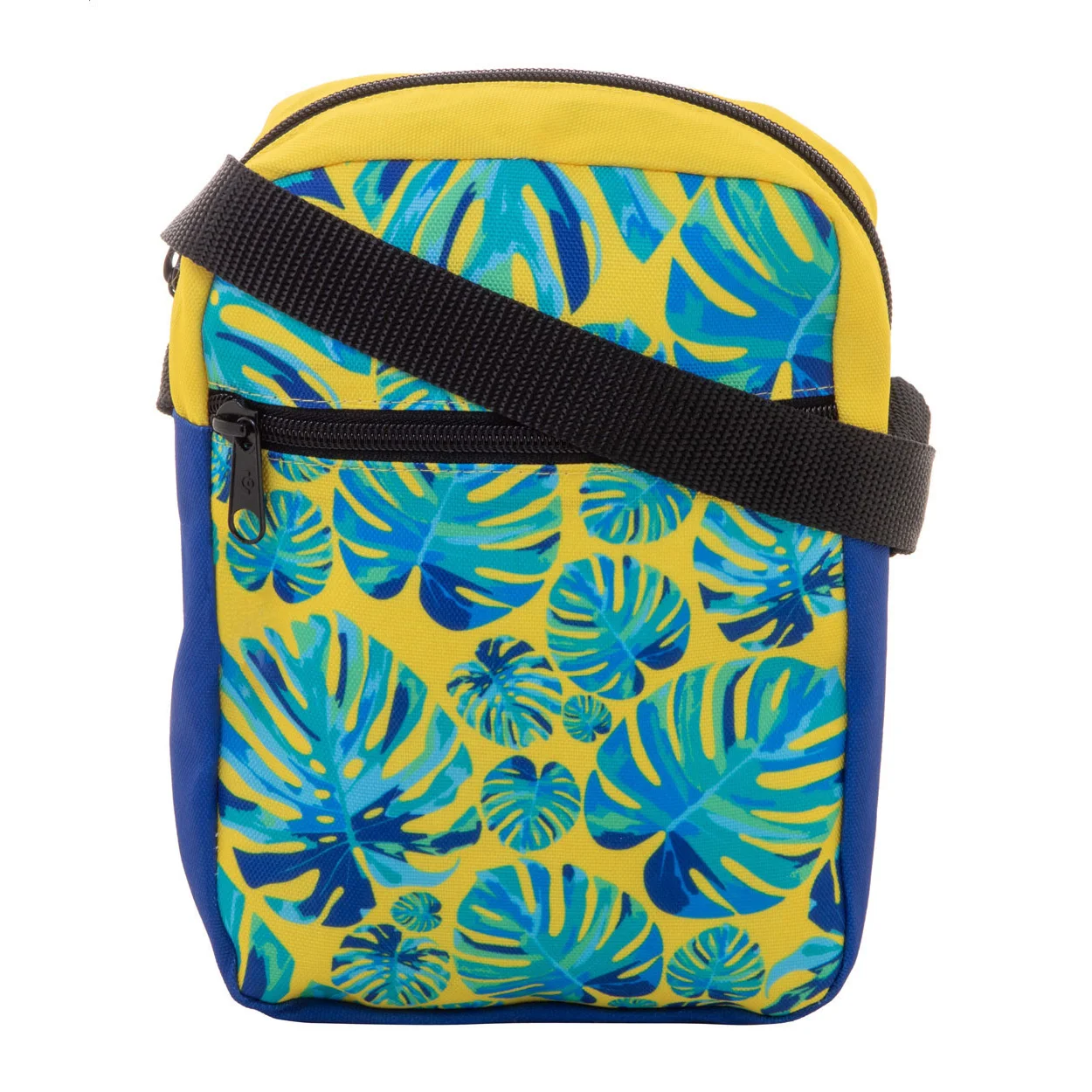 Individuelle Umhängertasche SuboBag Cross, schwarz, weiß – Bild 3