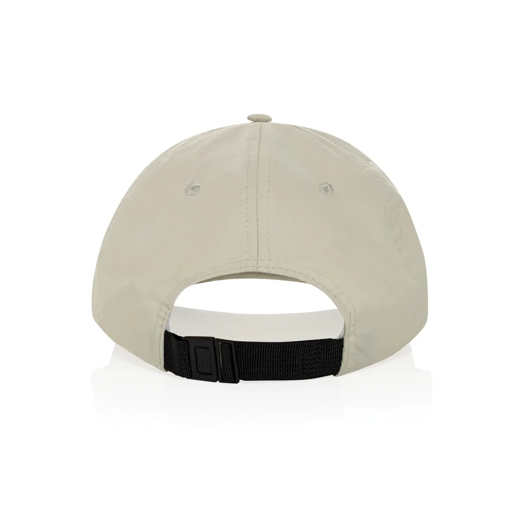 KENTO URBAN RCS 5-Panel-Cap aus RCS recyceltem Nylon, beige – Bild 5