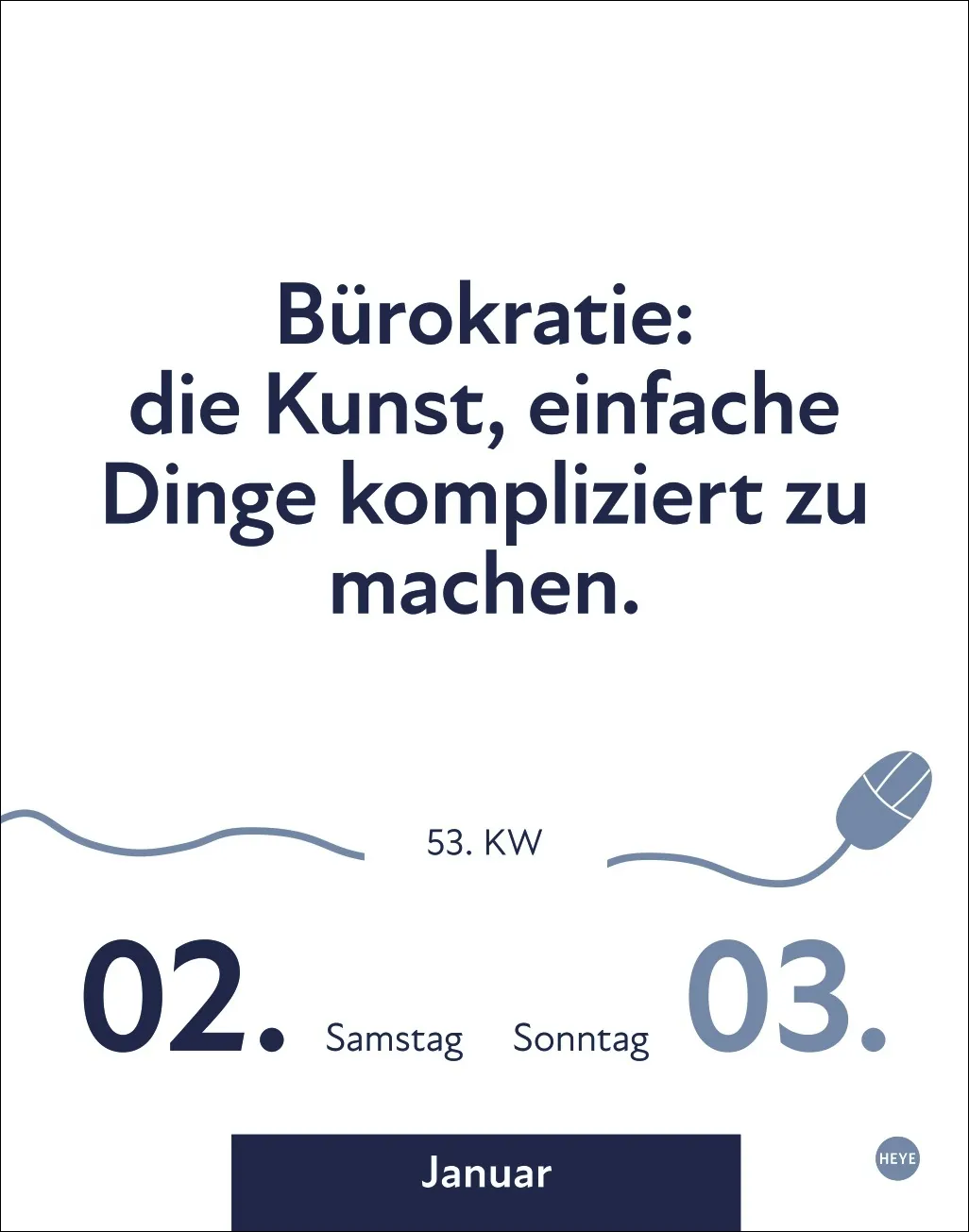 Die besten Sprüche für lange Bürotage TAK Tischkalender 2027 – Bild 4