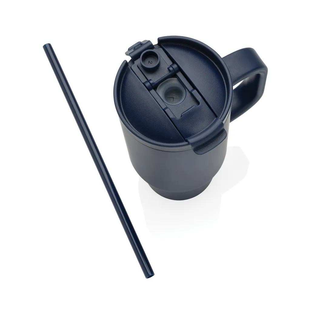 Cruiser kompakter, auslaufsicherer RCS rec. Becher 480ml, navy blau – Bild 3