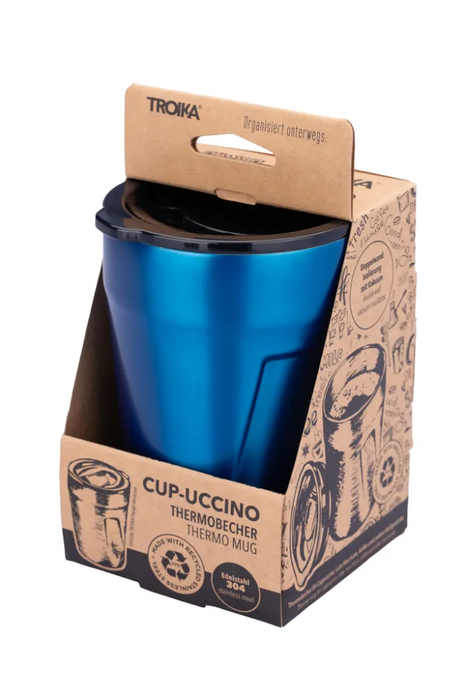 Thermobecher CUP-UCCINO blau, blau – Bild 9