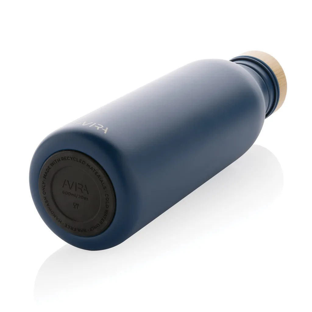 Avira Alcor 600ml Wasserflasche aus RCS rec. Stainless-Steel, navy blau – Bild 5
