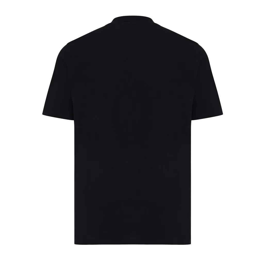 IQONIQ Sierra Lightweight T-Shirt aus recycelter Baumwolle, schwarz – Bild 2