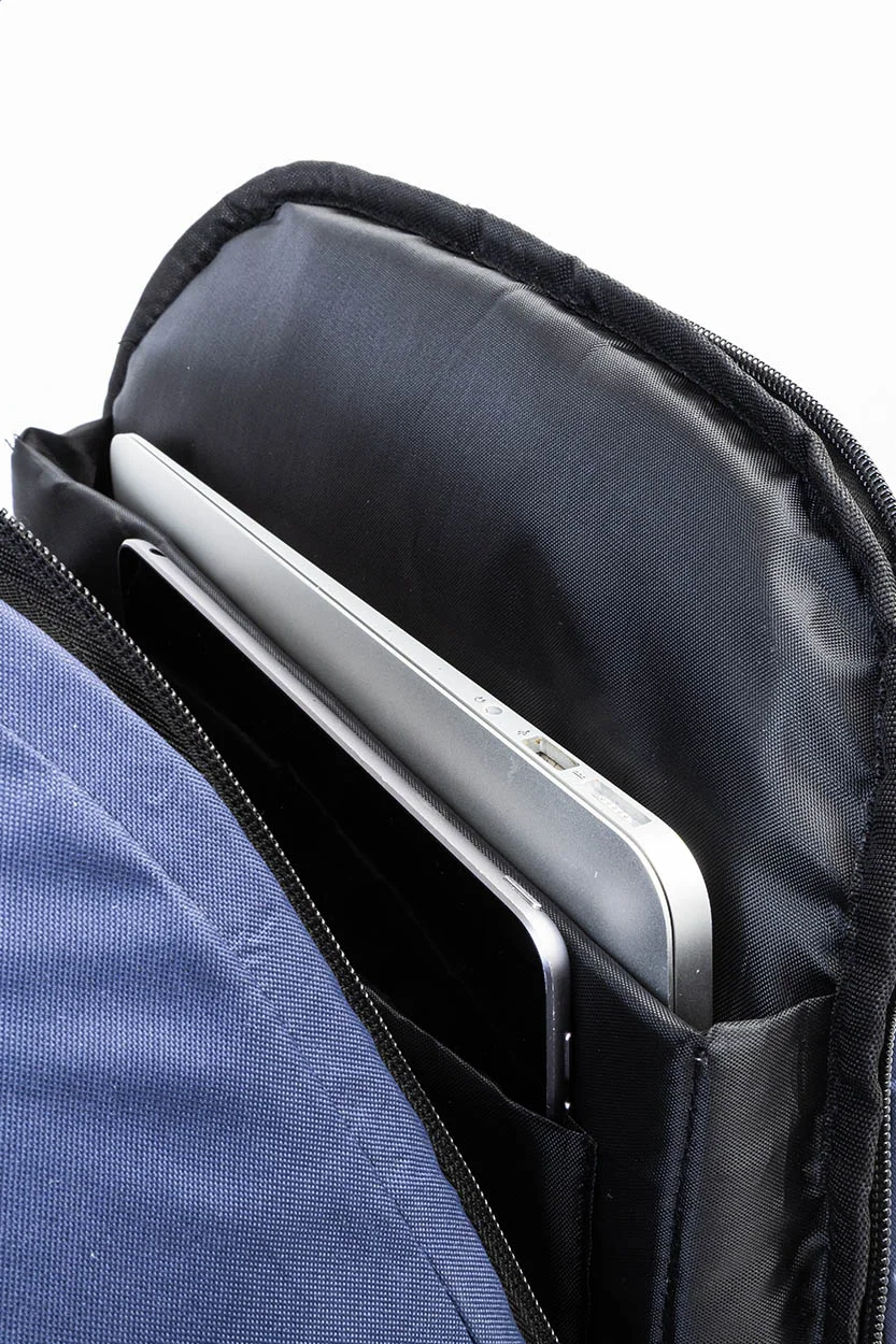 RPET-Rucksack Leland, dunkelblau – Bild 6