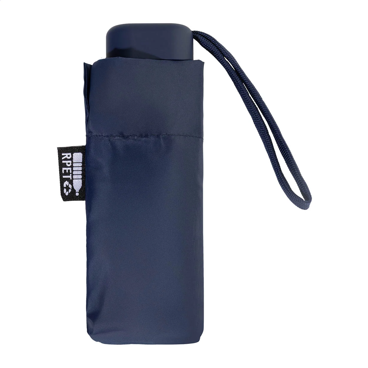 Mini-Taschenschirm Fractus aus RPET, dunkelblau – Bild 4