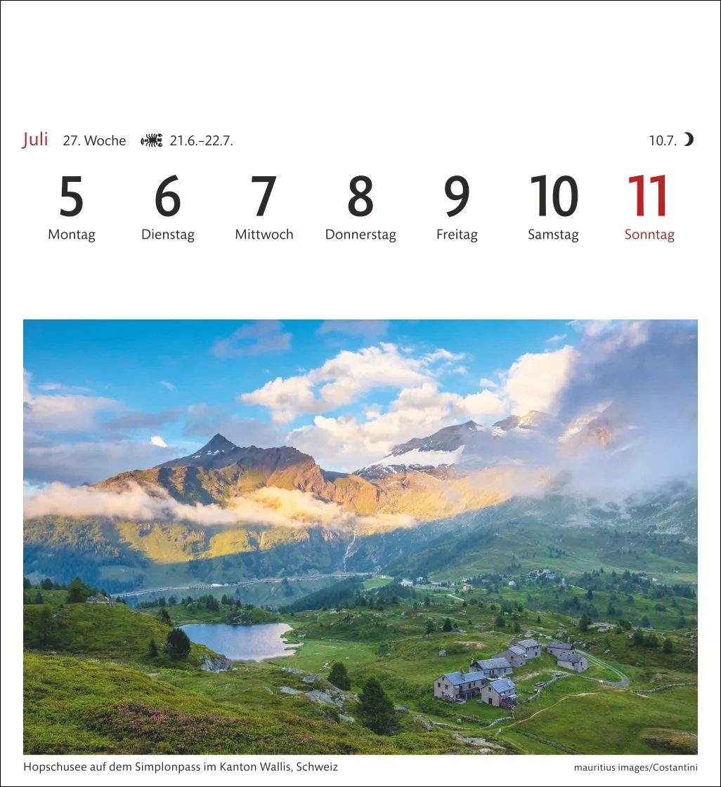 Alpen Sehnsuchtskalender 2027 – Bild 9