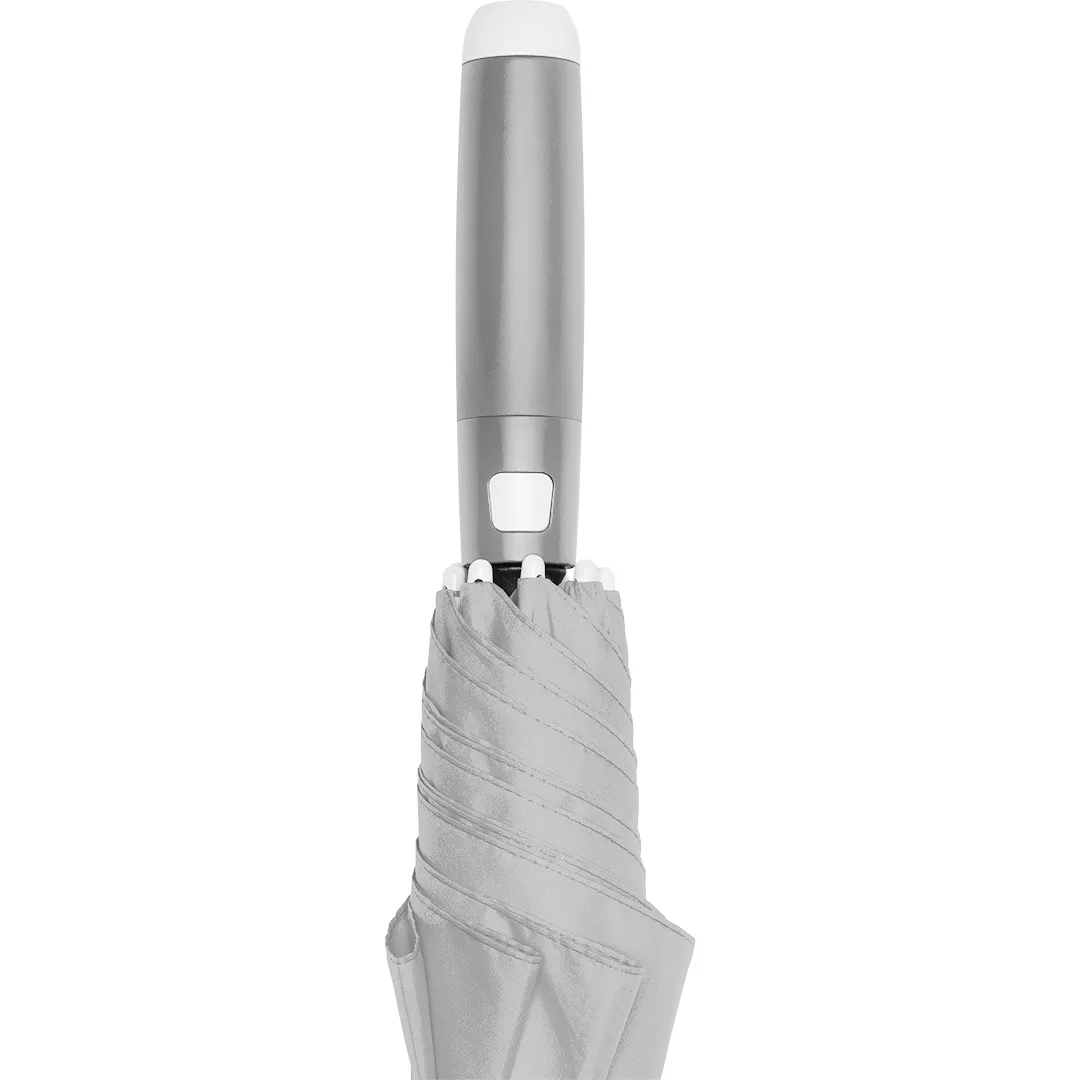AC-Midsize-Stockschirm FARE® Whiteline, hellgrau – Bild 8