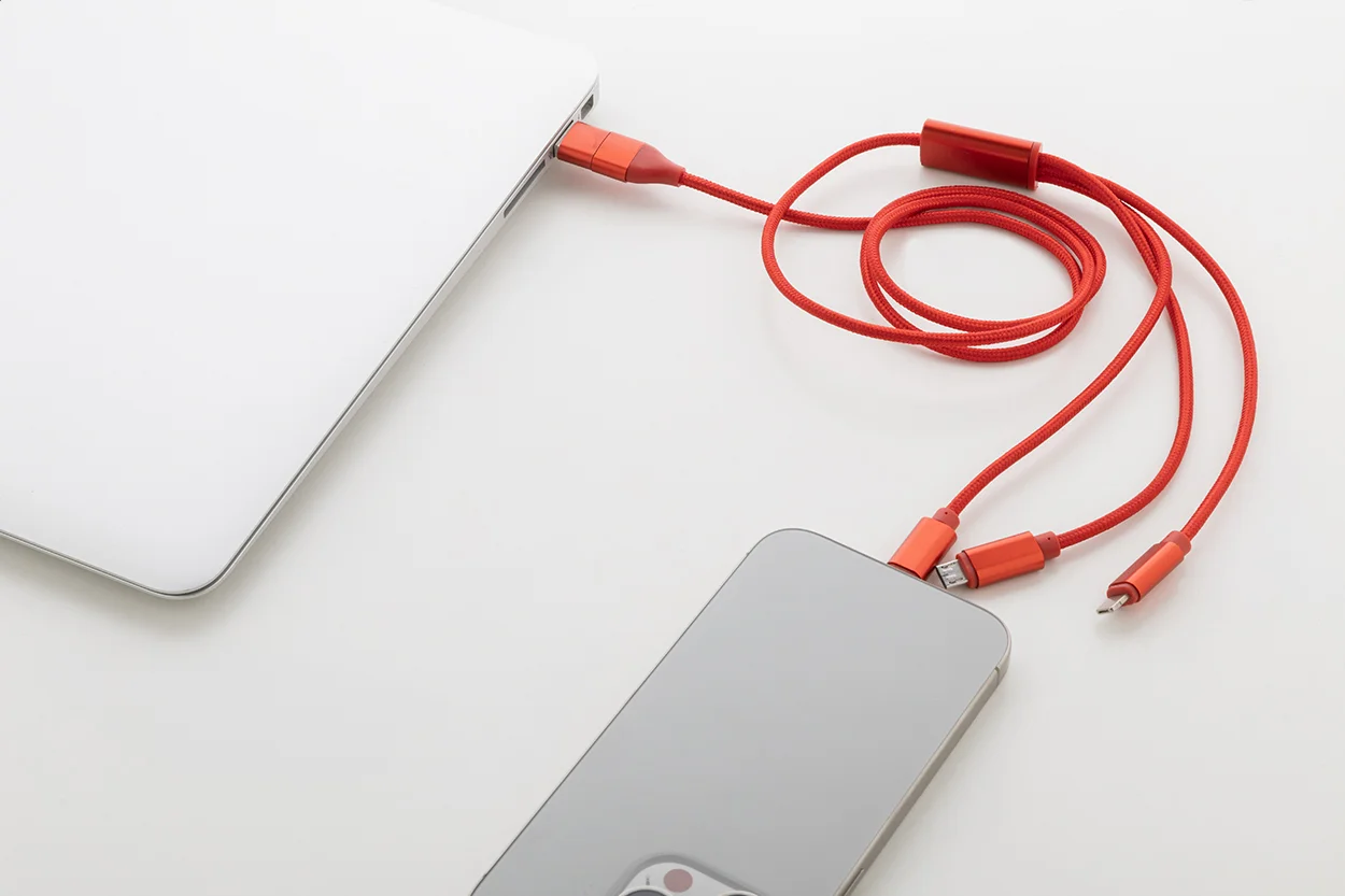 USB-Ladekabel Ralong, rot – Bild 5