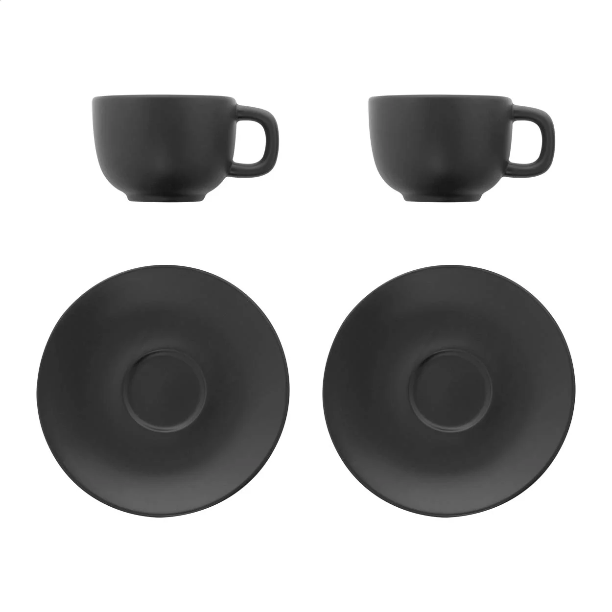 Cappuccinotassenset Caturra Plus, schwarz – Bild 3