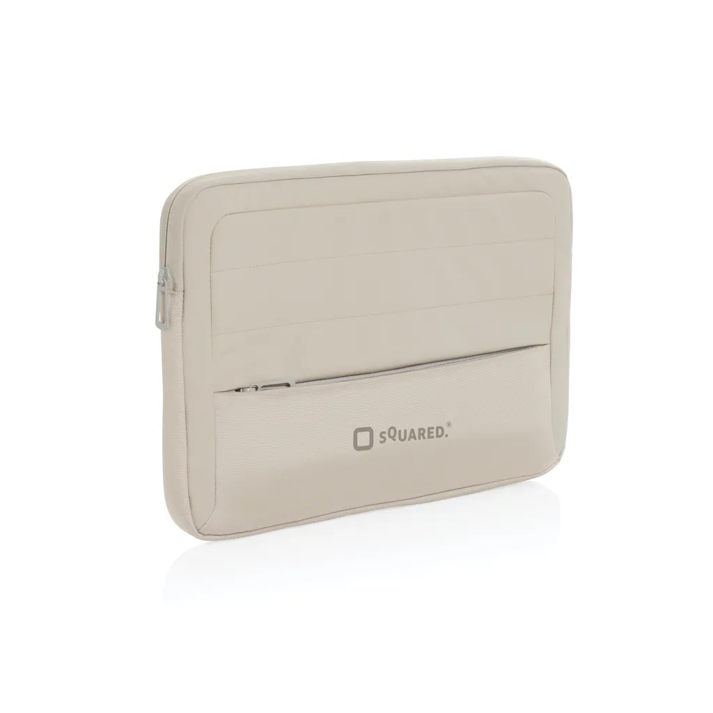 Armond AWARE™ RPET 15.6" Laptop-Sleeve, beige – Bild 6