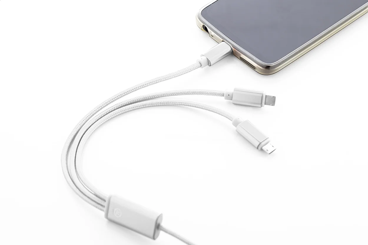 USB-Ladekabel Ralong, silber – Bild 4