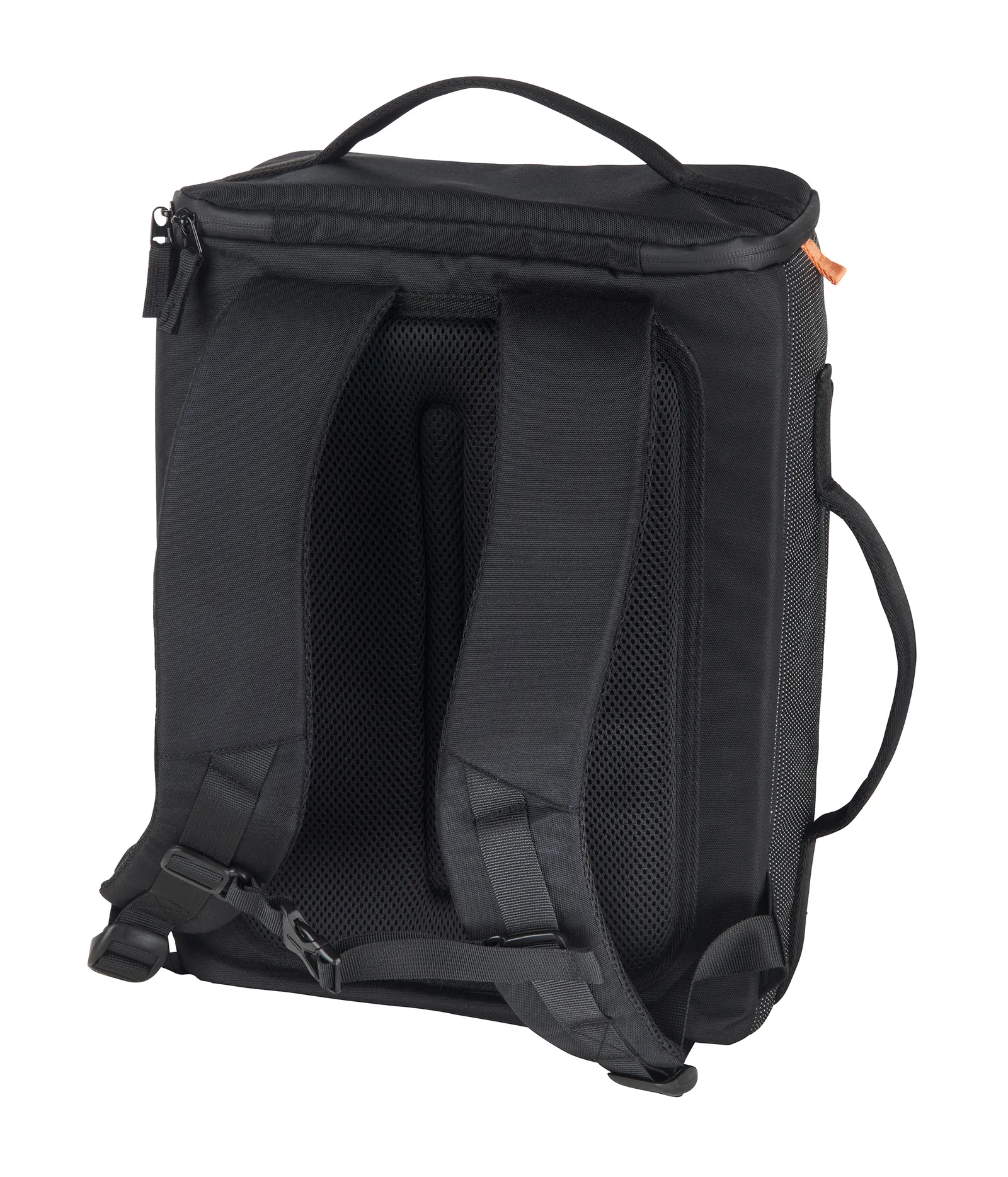 Kühlrucksack NIGHT SPARK COOLER BACKPACK, orange/schwarz – Bild 2