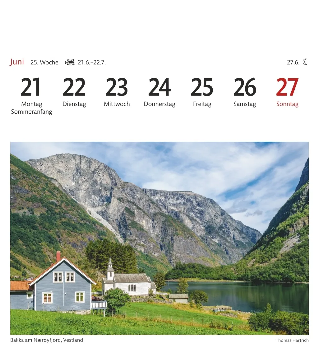 Norwegen Sehnsuchtskalender 2027 – Bild 7