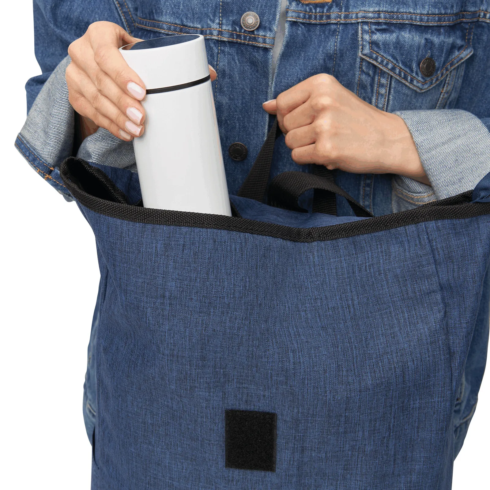 MESSENGER - Rucksack, blau – Bild 8