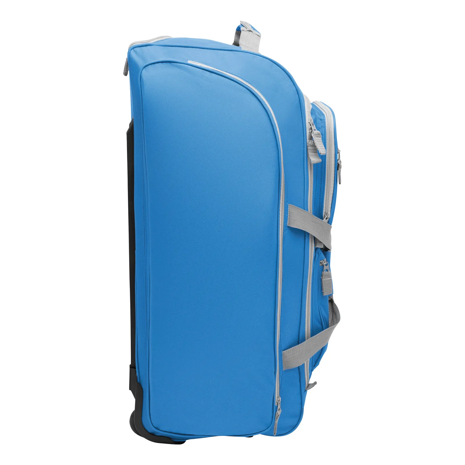 9P - Trolley-Reisetasche, blau, grau – Bild 7