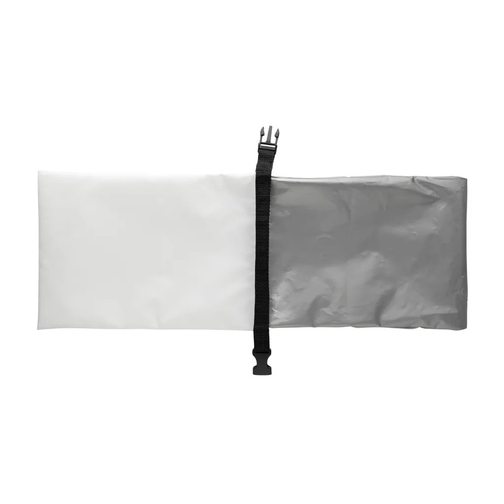 Snackstrap faltbarer Lunchbag aus AWARE™ rPET 30 x 20cm, weiß – Bild 5
