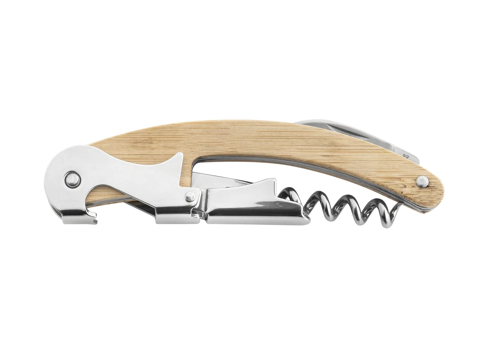 Kellnermesser "Wine4you" braun, natur – Bild 2