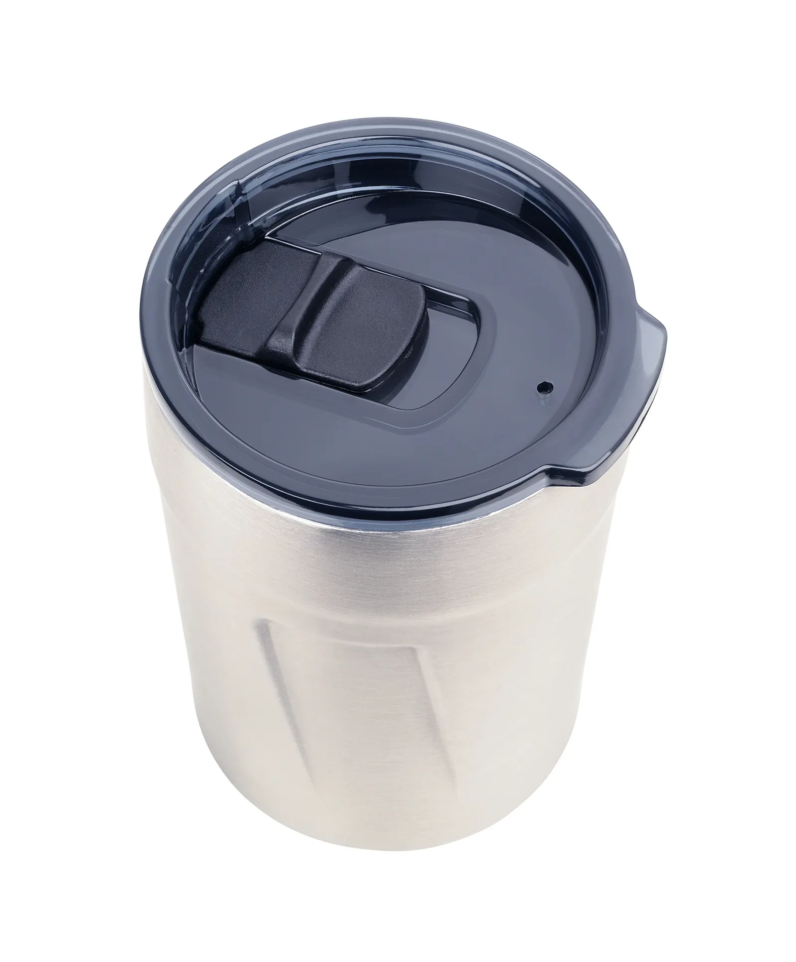Thermobecher ESPRESSO DOPPIO, silberfarben – Bild 4