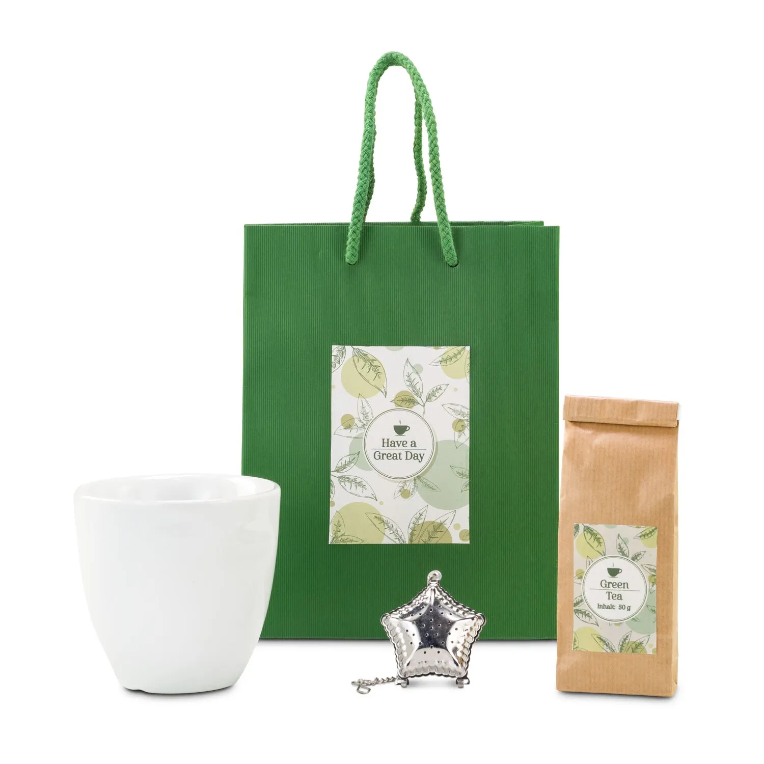Geschenkset / Präsenteset: Tea Time, grün – Bild 2