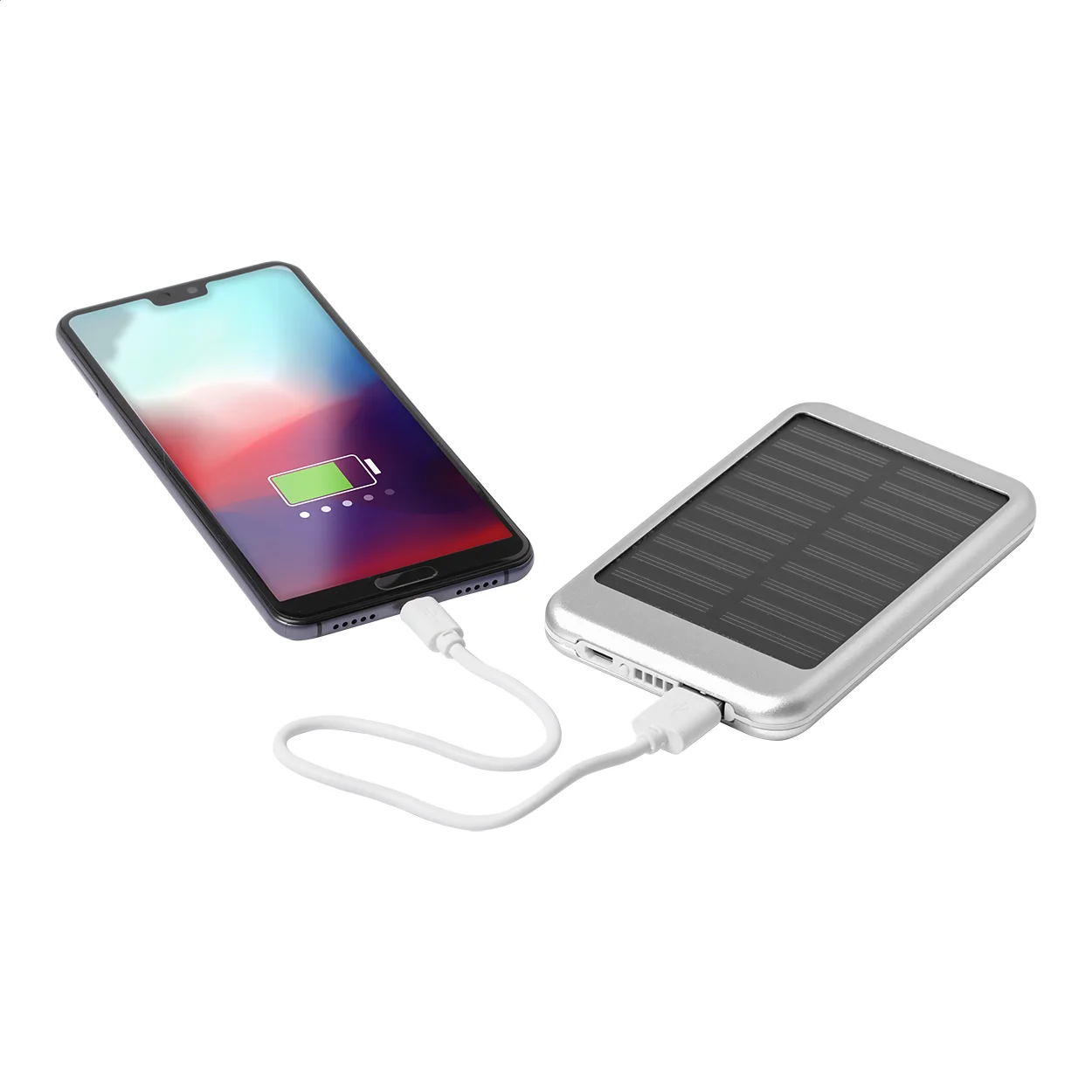 Powerbank SunFour, silber – Bild 3
