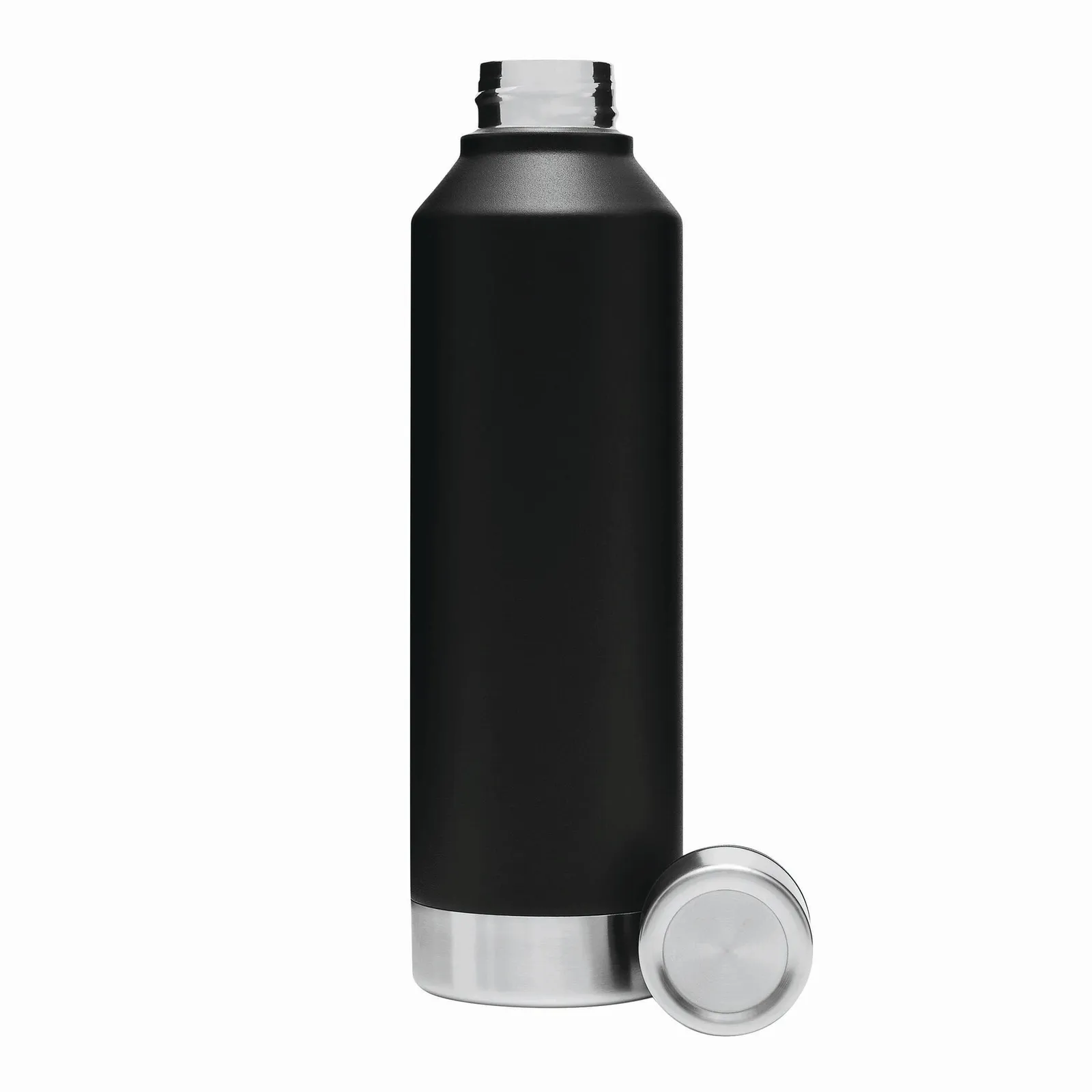 RICH FLAVOUR - Vakuum-Trinkflasche, schwarz – Bild 3