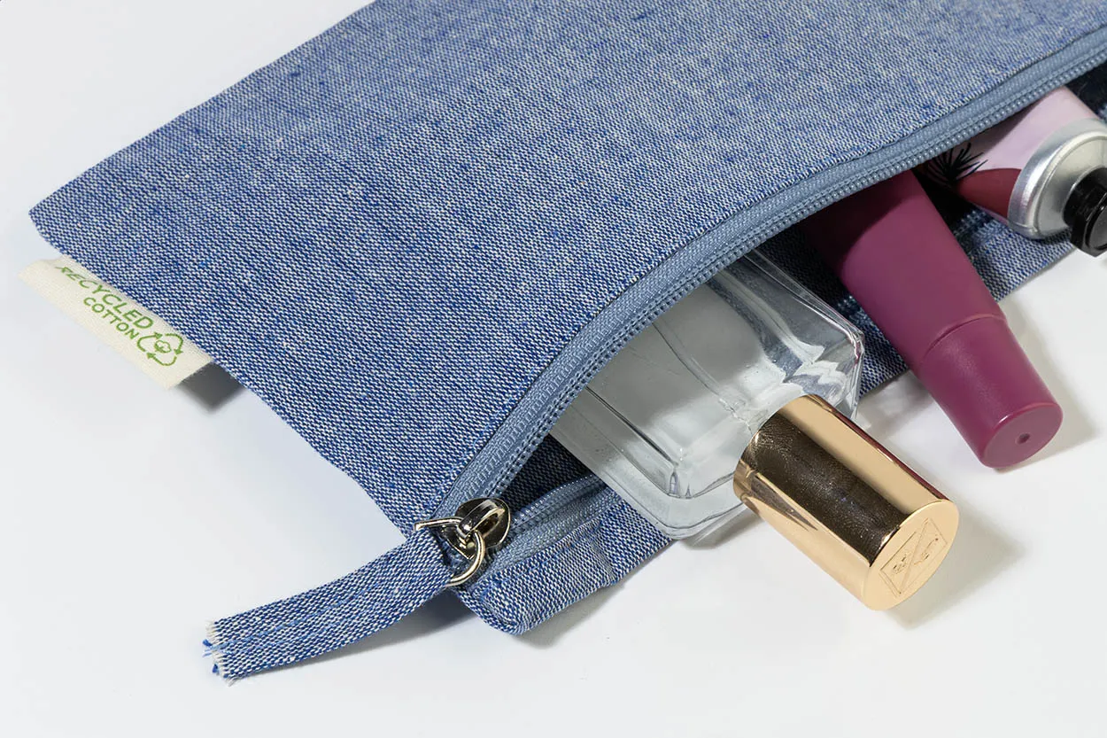 Kosmetiktasche Glambag, blau – Bild 4