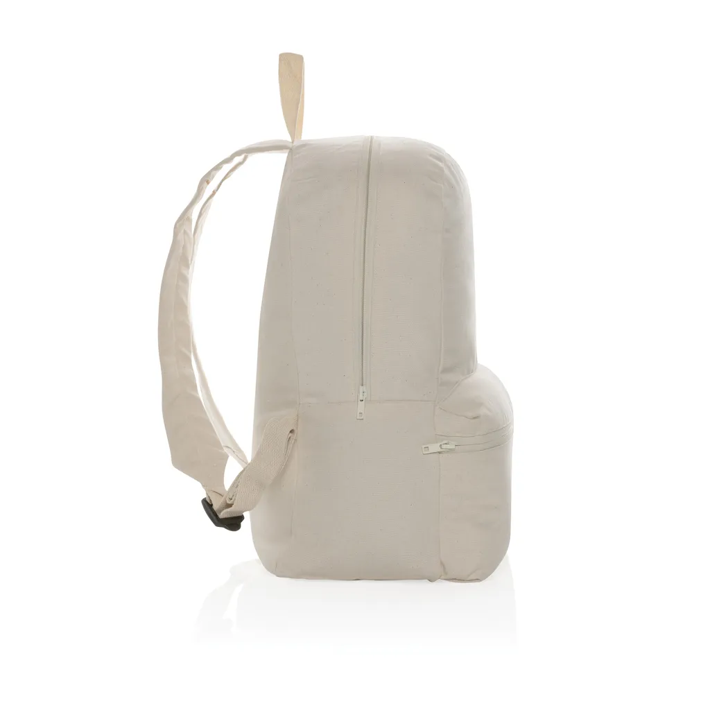 Impact Aware™ 285g/m² rCanvas-Rucksack, ungefärbt, off white – Bild 3