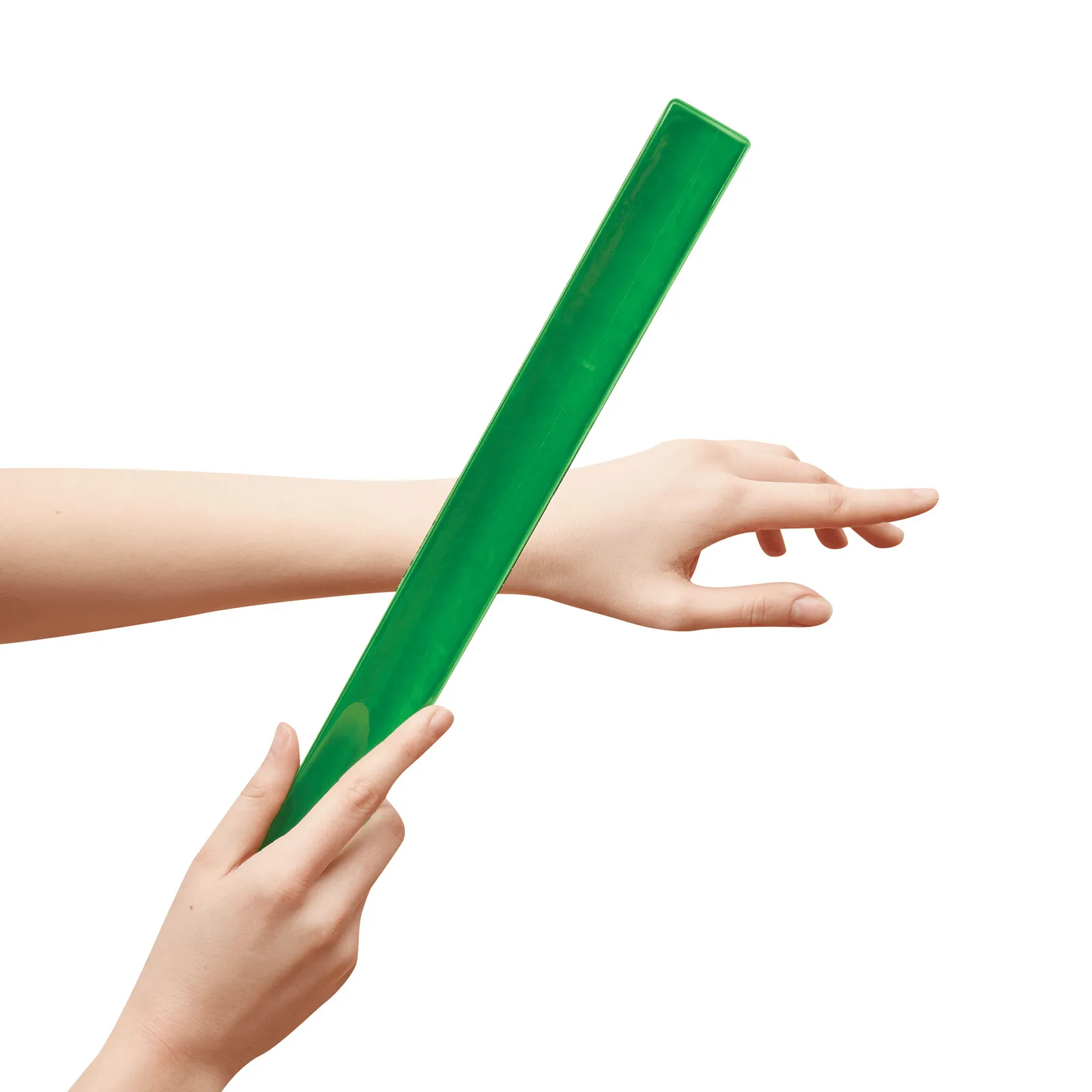 SEE YOU - Flexibles Reflexband, grün – Bild 6