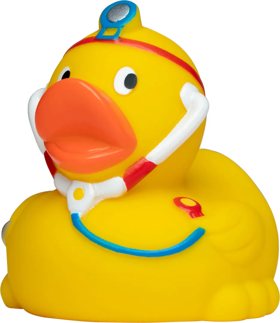 Quietsche-Ente Doktor, multicolour – Bild 4
