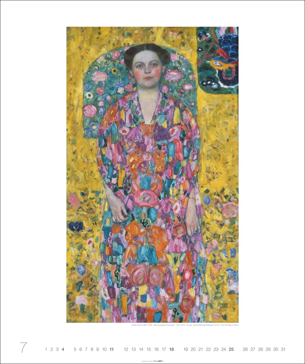 Gustav Klimt Edition Wandkalender 2027 – Bild 8
