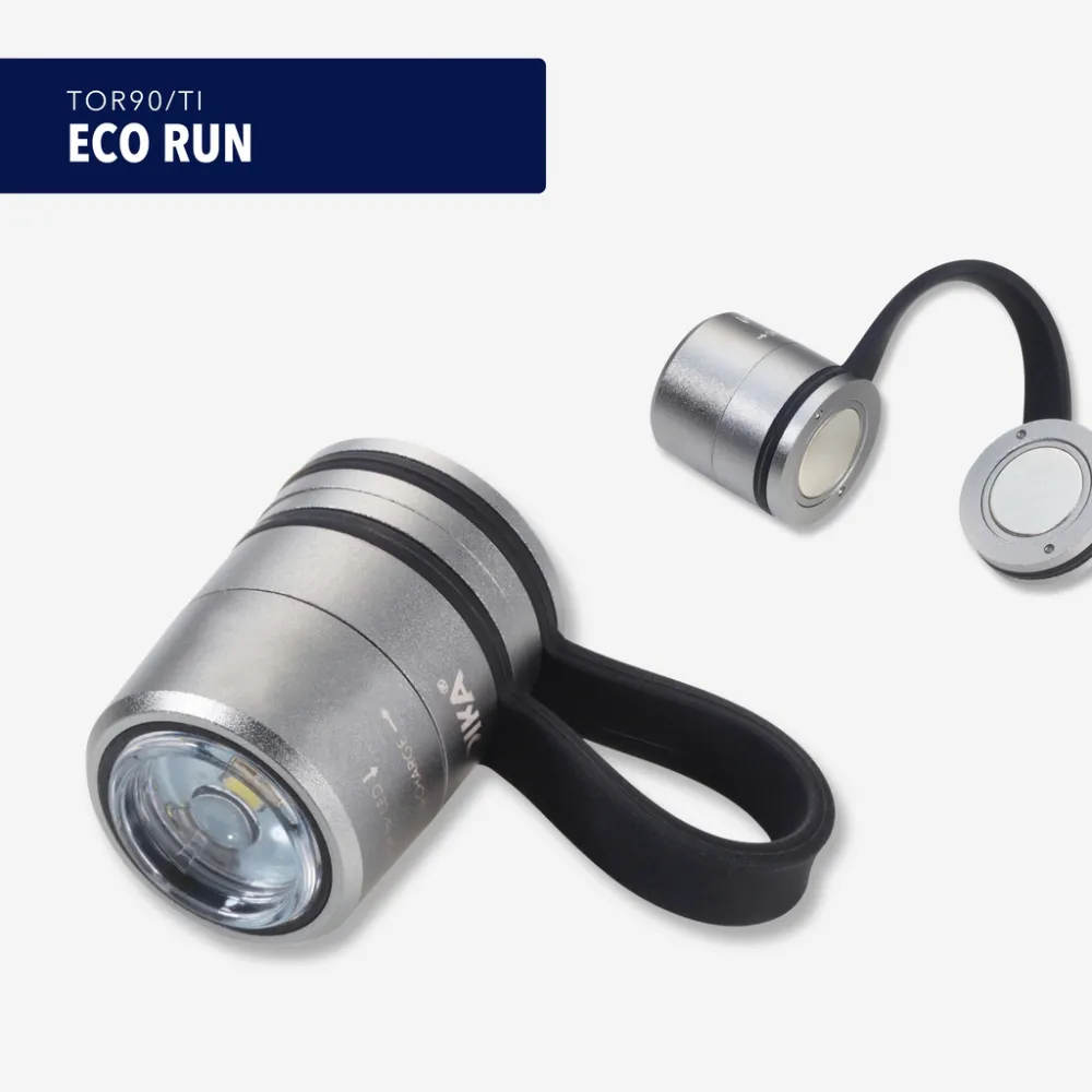 Taschenlampe ECO RUN schwarz/titanfarben, schwarz/titanfarben – Bild 7