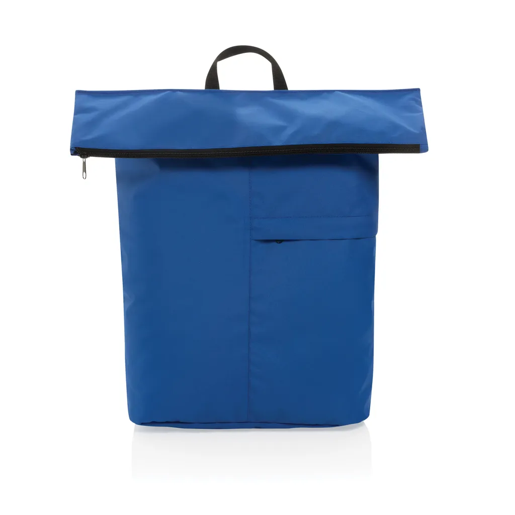 Dillon AWARE™ RPET faltbarer Lightweight-Rucksack, Königsblau – Bild 2