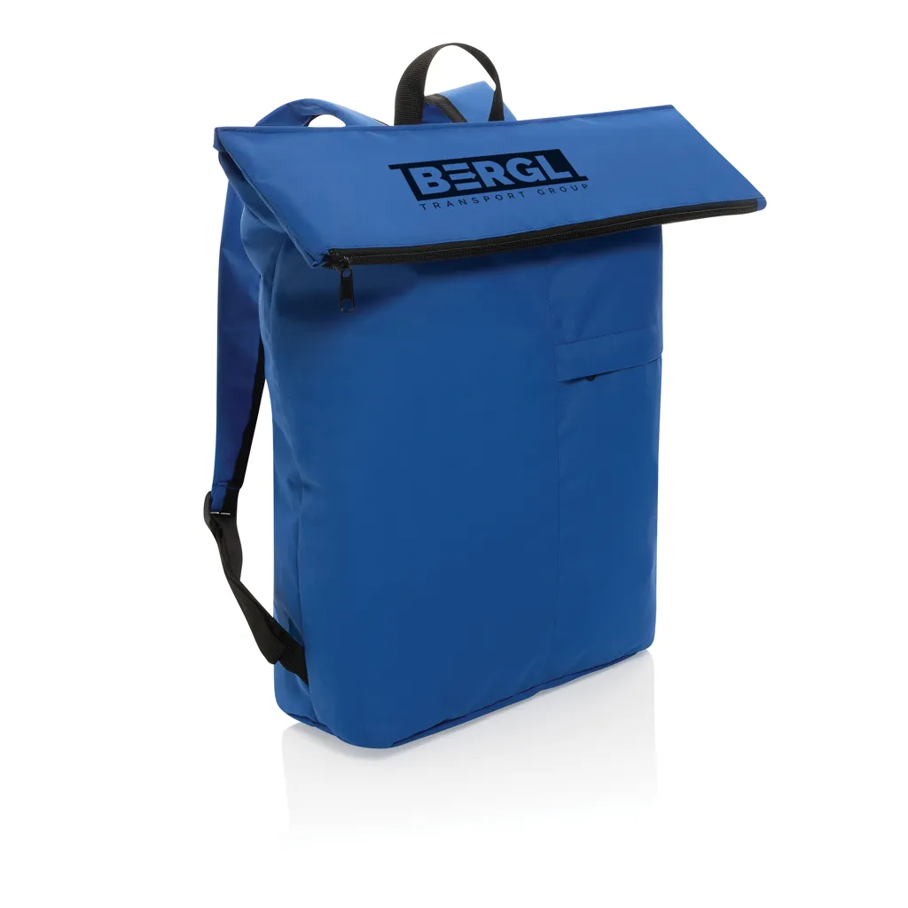 Dillon AWARE™ RPET faltbarer Lightweight-Rucksack, Königsblau – Bild 7