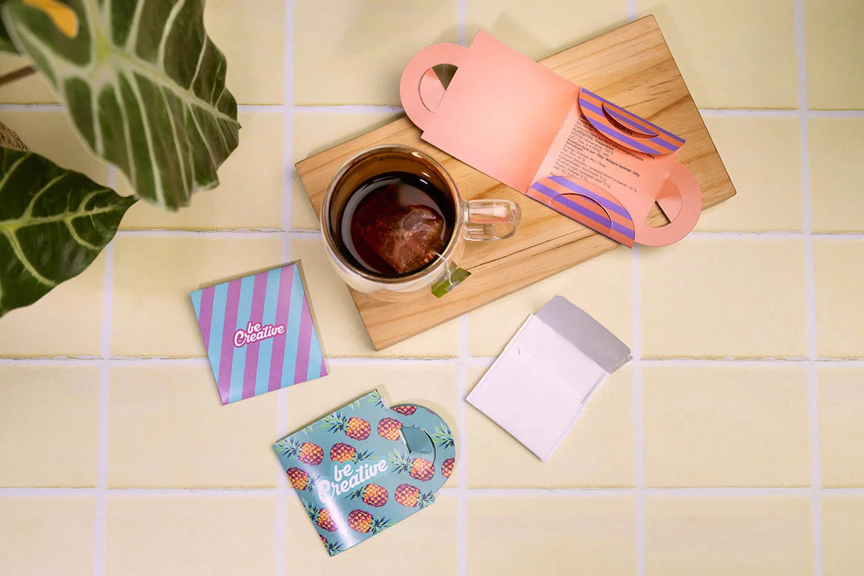 Individueller Teebeutel, Earl Grey CreaTea Mug, weiß – Bild 6