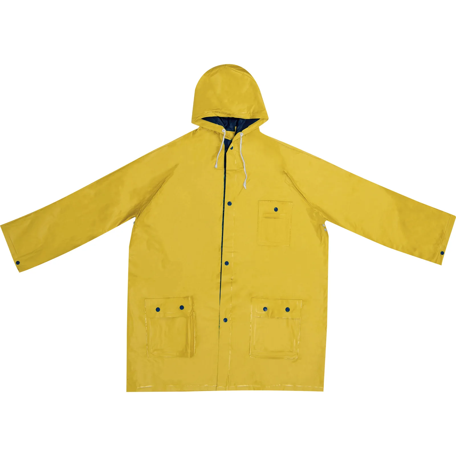 Wenderegenjacke Nanterre, blau/gelb – Bild 2