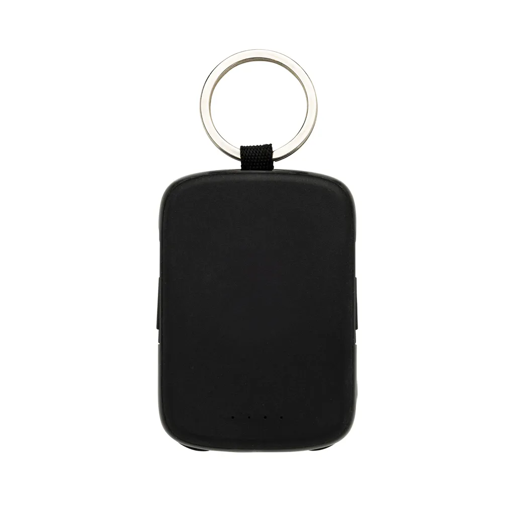 Nexo RCS Key-Chain-Powerbank 2.000mAh mit integr. Kabeln, schwarz – Bild 5