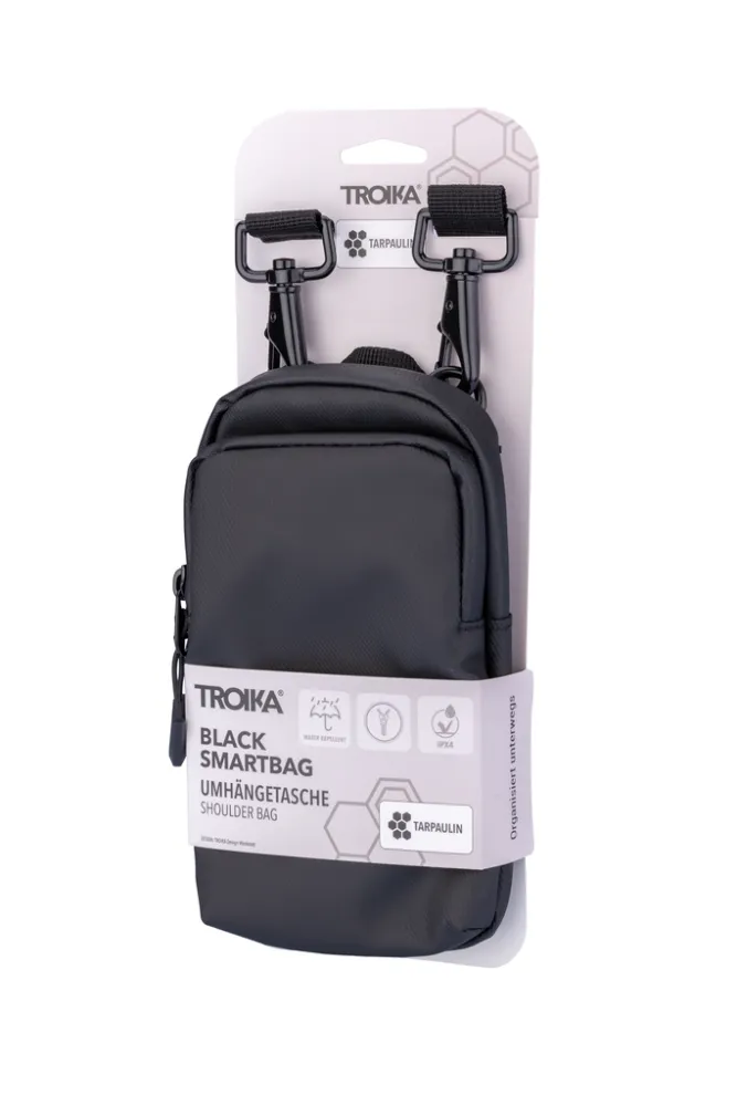 Smartphone Umhängetasche TROIKA BLACK SMARTBAG, schwarz – Bild 5