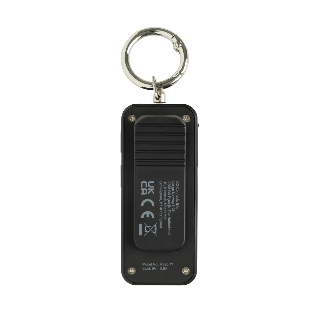 GuardBuddy RCS Personenalarm, über USB-C aufladbar, schwarz – Bild 11