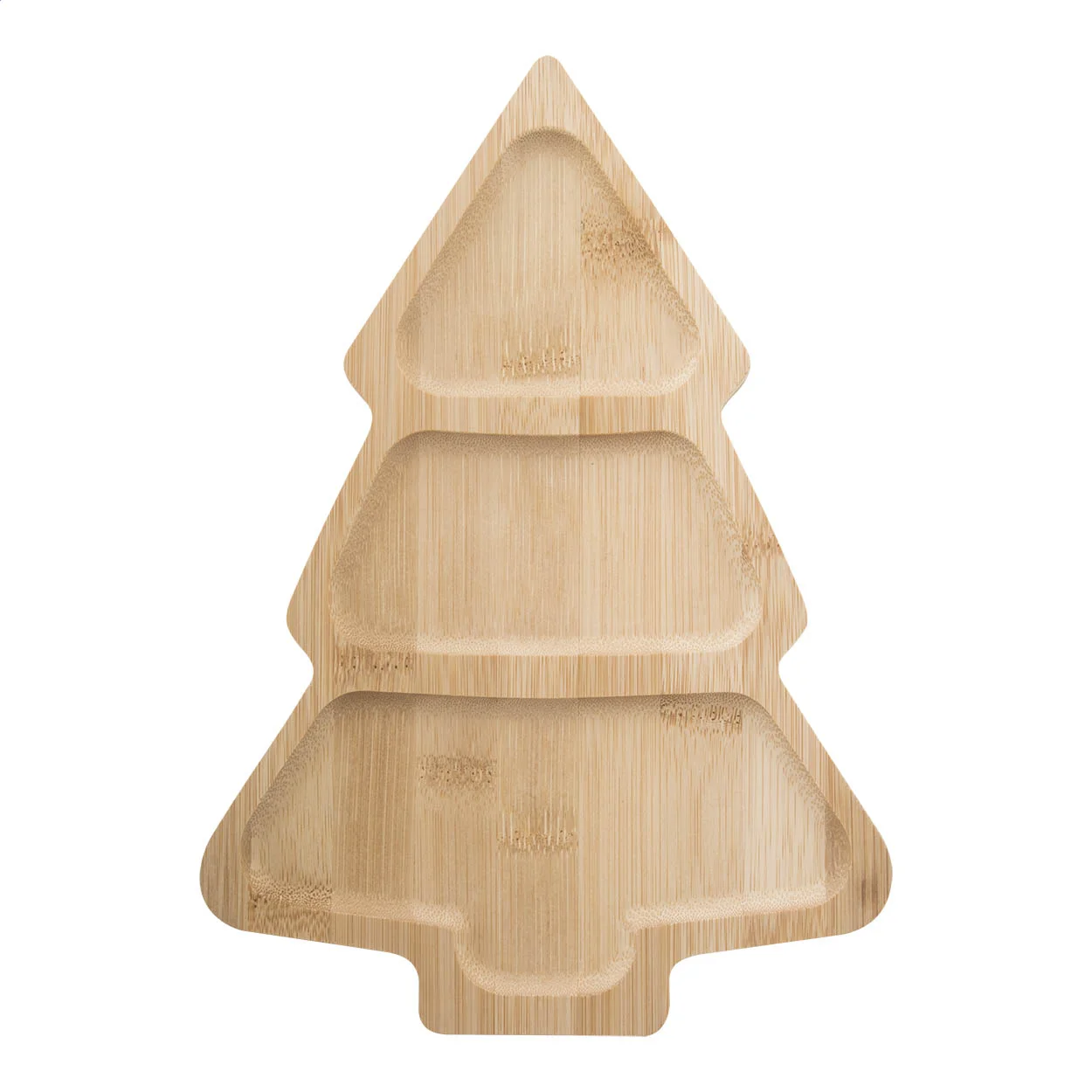 Weihnachtlicher Snackteller Kongle, natur – Bild 2