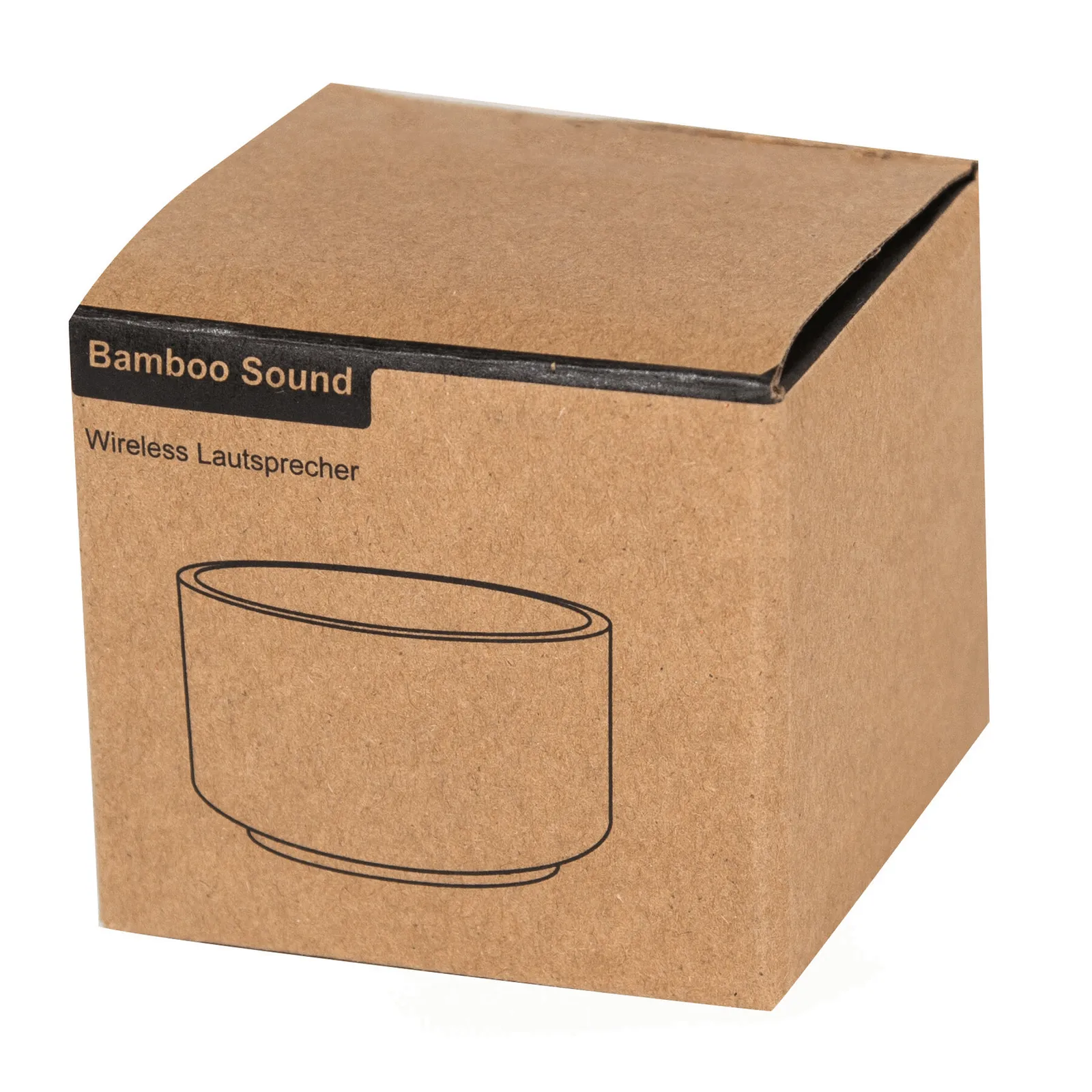 BAMBOO SOUND - Wireless-Lautsprecher braun, schwarz, braun, schwarz – Bild 7