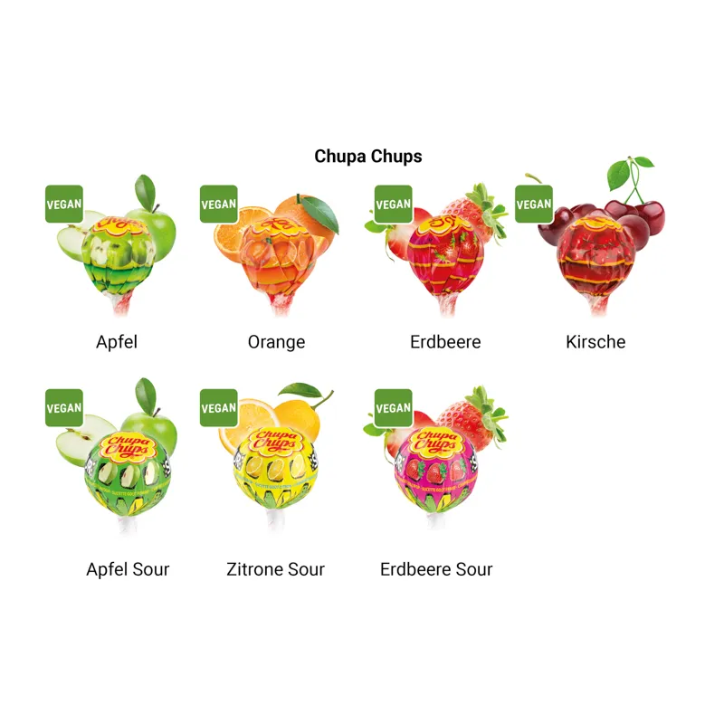 Lolly Box Chupa Chups Kugel Lolly Fruchtmischung – Bild 2