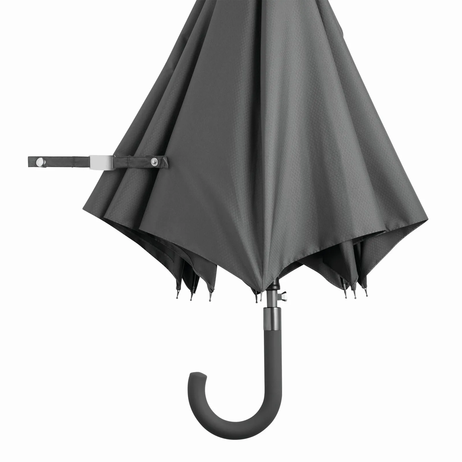 JUBILEE Umbrella, Automatik-Stockschirm, grau – Bild 4