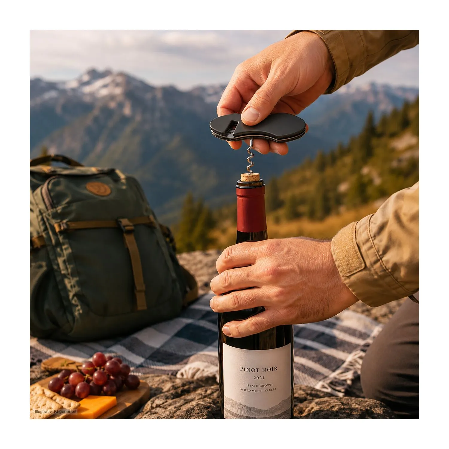 ROMINOX® Outdoor-Besteck // Tento, schwarz – Bild 7