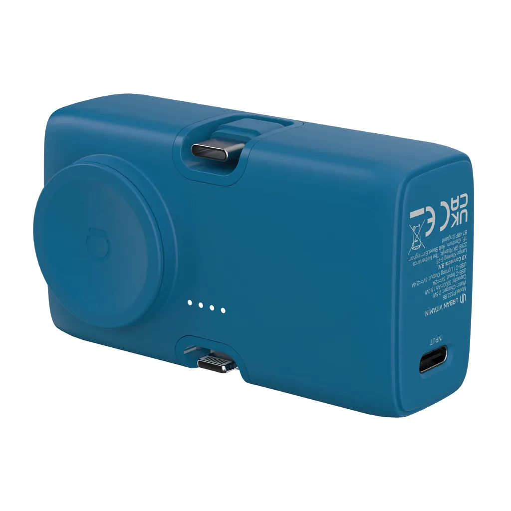 Urban Vitamin San Diego 20W PD RCS Powerbank & WatchCharger, blau – Bild 8