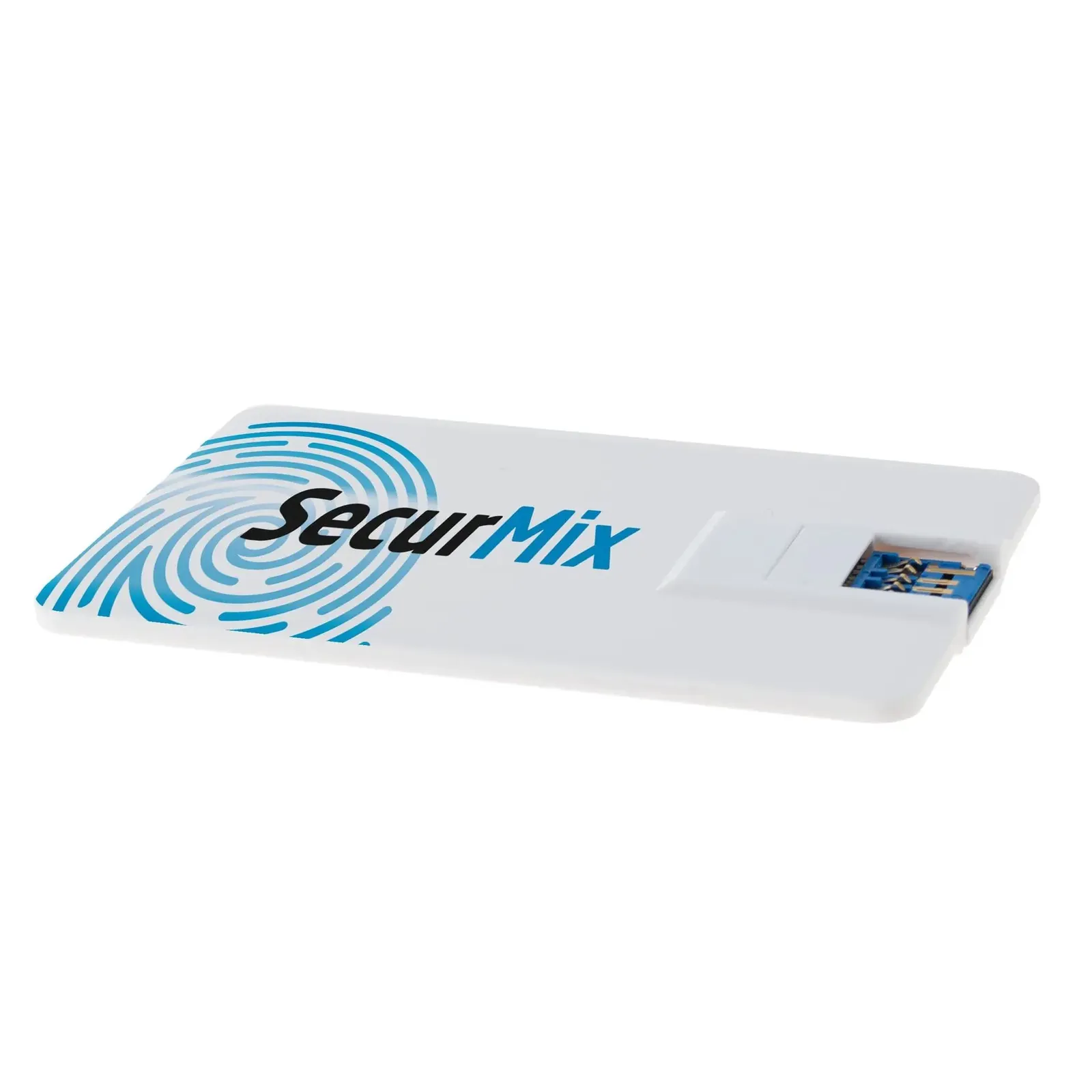 USB-Stick im Kreditkartenformat 3.0 Type-C, Weiß – Bild 6